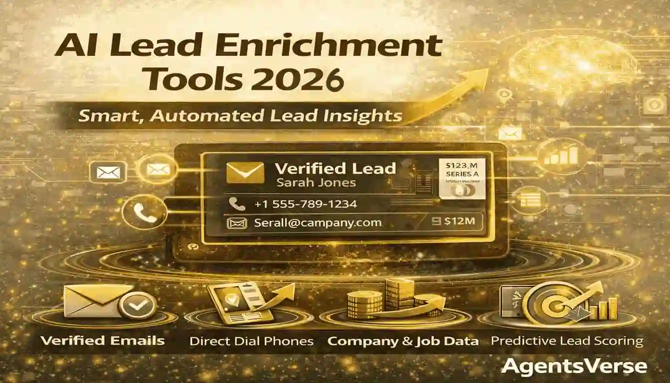 AI Lead Enrichment Tools 2026 illustration