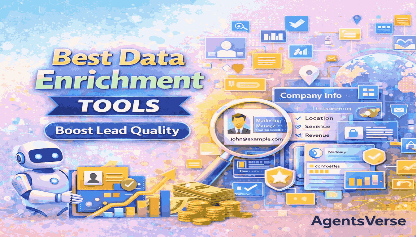 Best Data Enrichment Tools 2026 illustration