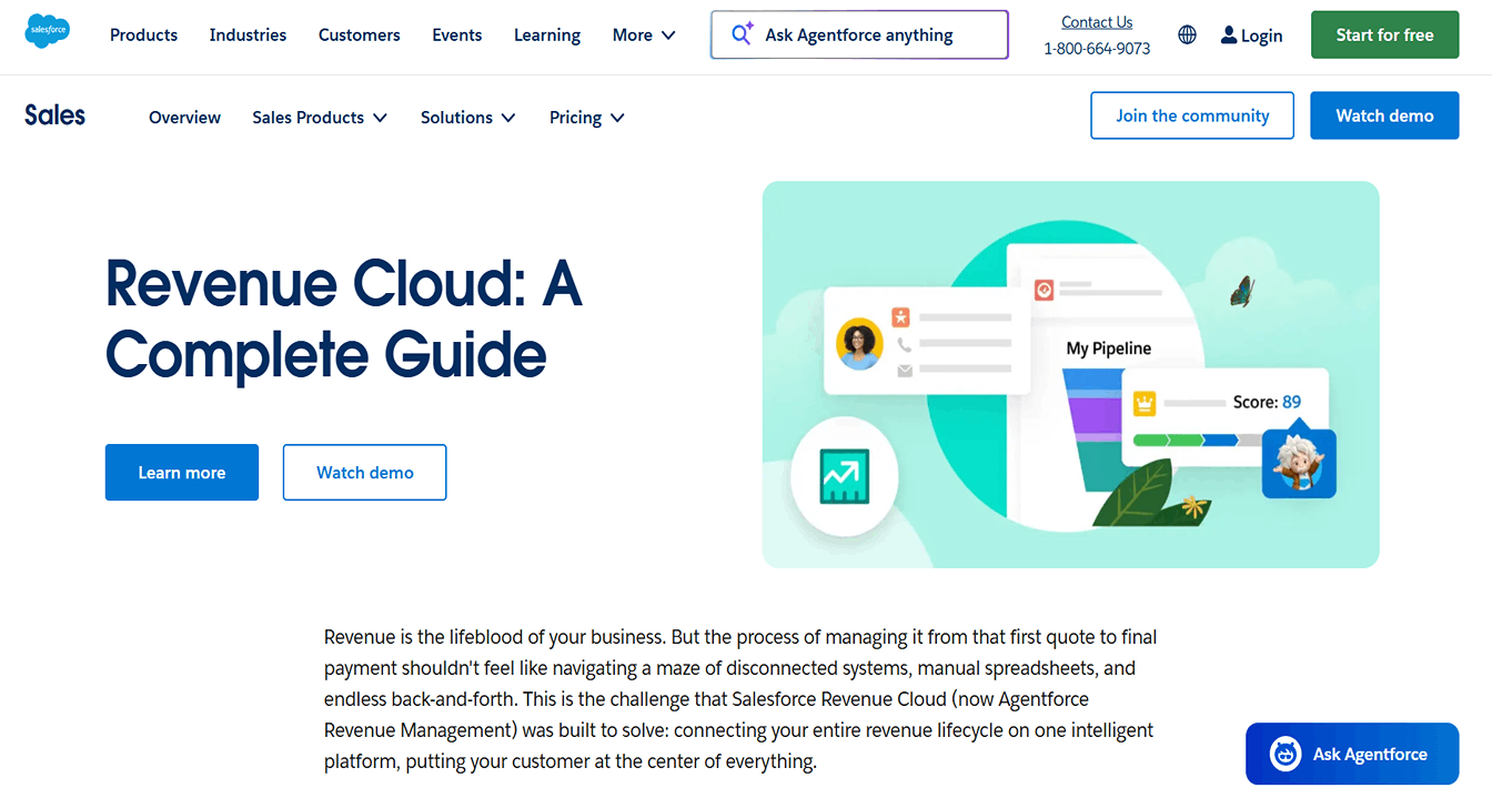 Salesforce Revenue Cloud Image