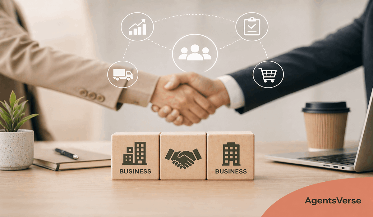 What is B2B Sales illustration