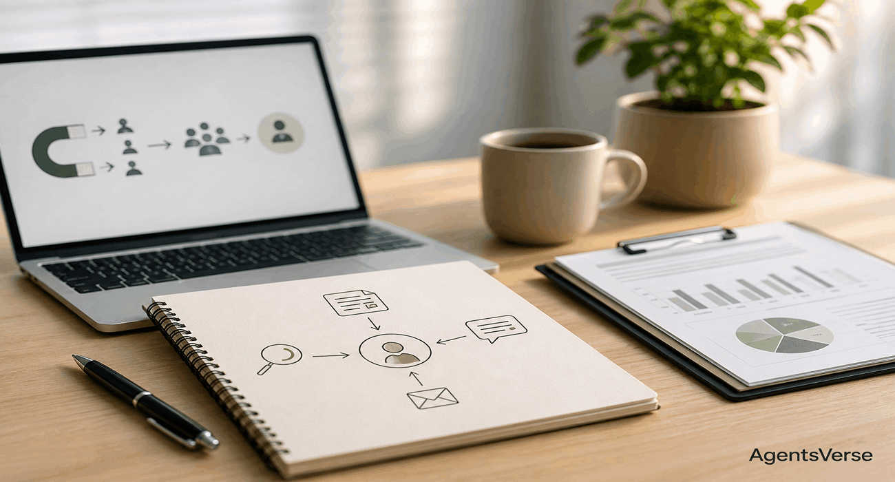 What is Inbound Lead Generation illustration