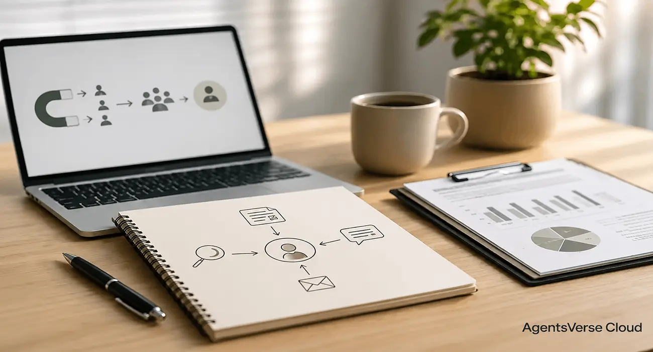 What is Inbound Lead Generation illustration