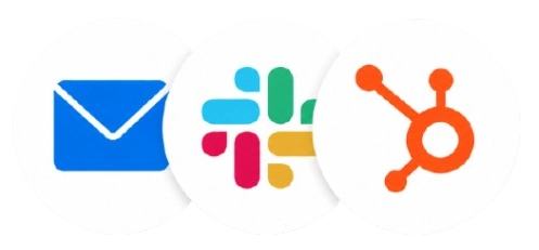 Email Slack HubSpot